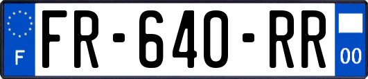 FR-640-RR