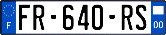 FR-640-RS