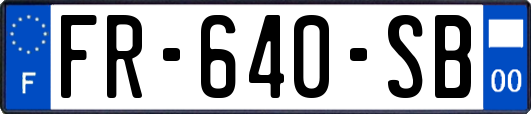 FR-640-SB