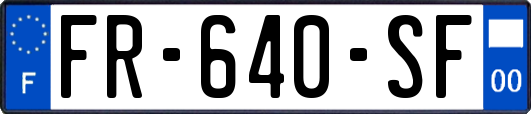 FR-640-SF
