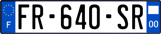 FR-640-SR