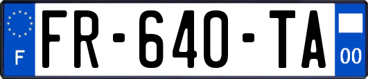 FR-640-TA