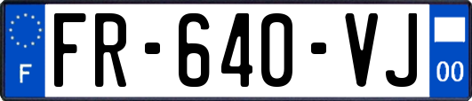 FR-640-VJ