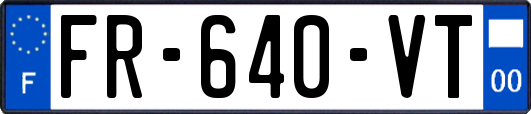 FR-640-VT