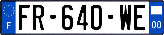 FR-640-WE