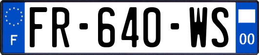 FR-640-WS
