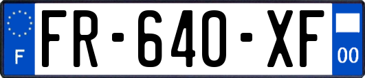 FR-640-XF