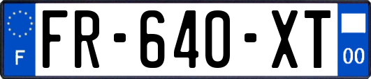 FR-640-XT