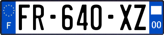 FR-640-XZ