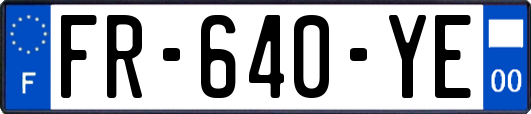 FR-640-YE