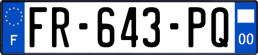 FR-643-PQ