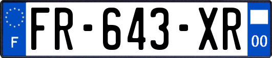FR-643-XR