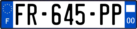 FR-645-PP