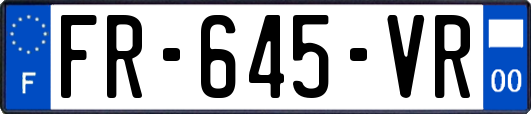 FR-645-VR