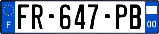 FR-647-PB