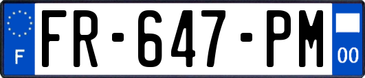 FR-647-PM