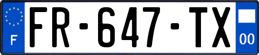 FR-647-TX