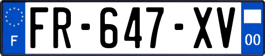 FR-647-XV