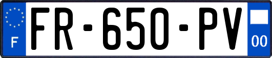 FR-650-PV