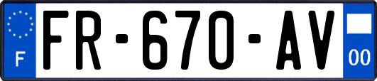 FR-670-AV