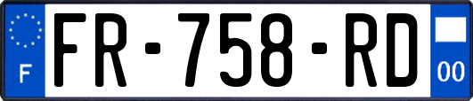 FR-758-RD