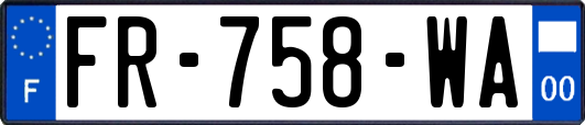 FR-758-WA