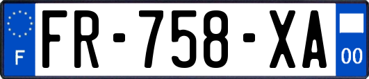 FR-758-XA