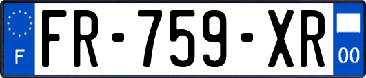 FR-759-XR