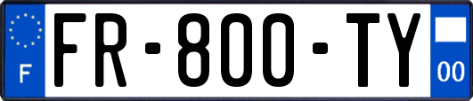 FR-800-TY