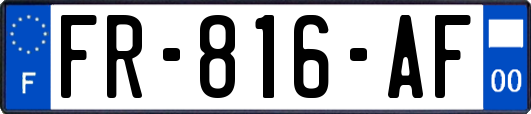 FR-816-AF