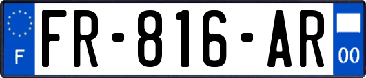 FR-816-AR