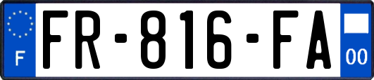 FR-816-FA