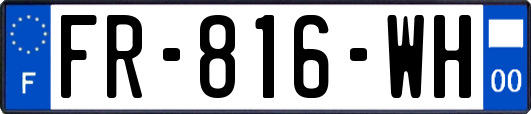 FR-816-WH