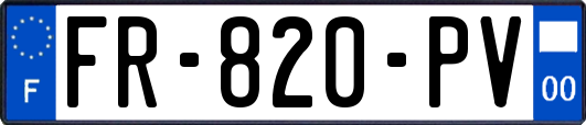 FR-820-PV