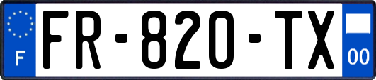 FR-820-TX