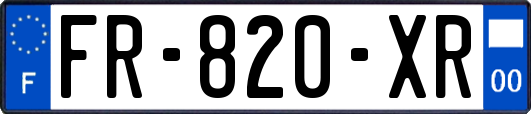 FR-820-XR