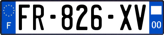 FR-826-XV