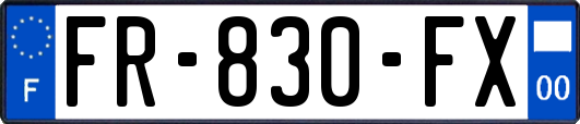 FR-830-FX