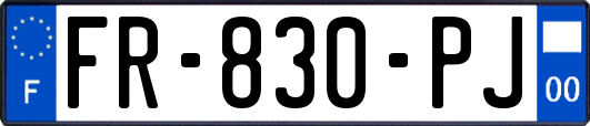 FR-830-PJ