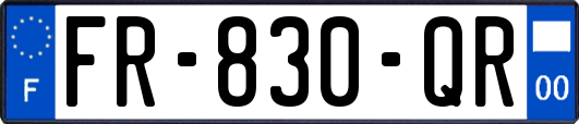 FR-830-QR