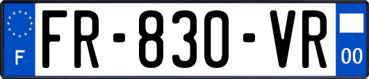 FR-830-VR