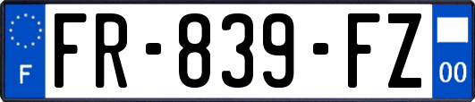 FR-839-FZ