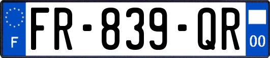 FR-839-QR