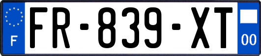FR-839-XT