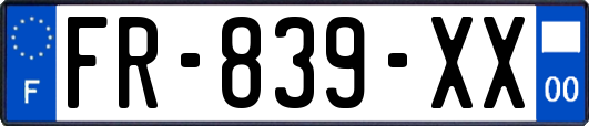FR-839-XX