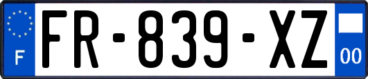FR-839-XZ