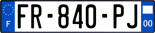 FR-840-PJ