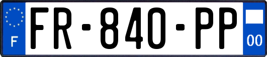 FR-840-PP