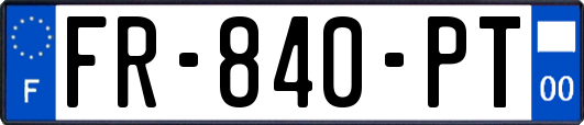 FR-840-PT