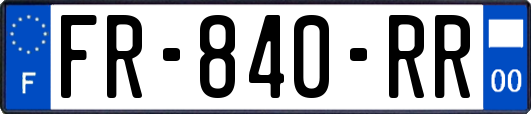 FR-840-RR